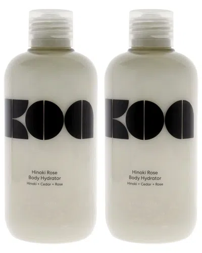 KOA KOA 8OZ HINOKI ROSE BODY HYDRATOR - PACK OF 2