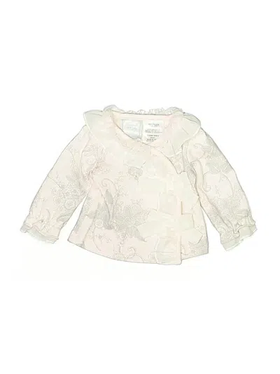 Pre-owned Koala Baby Babies' Long Sleeve Blouse In White