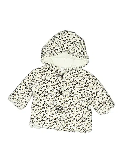 Pre-owned Koala Baby Babies' Zip Up Hoodie In White