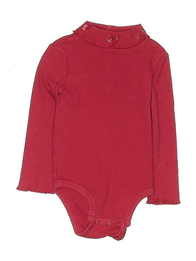 Pre-owned Koala Kids' Long Sleeve Onesie In Burgundy