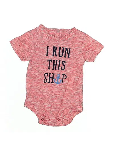 Pre-owned Koala Babies' Short Sleeve Onesie In Red