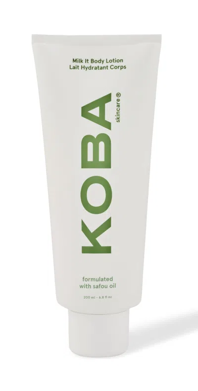 Koba Milk It Body Lotion No Color In White