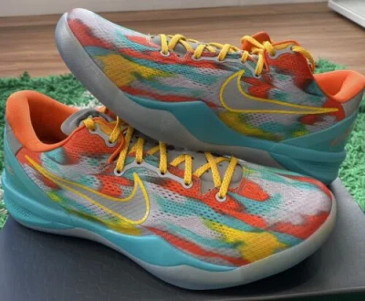 Pre-owned Kobe 8 Protro Venice Beach Size 7.5, 8.5, 9.5, 10, 10.5, 11 Deadstock/brand In Multicolor