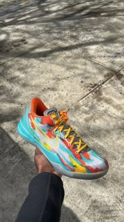 Pre-owned Kobe 8 Protro Venice Beach Size 7.5m 8m 8.5m 9m 9.5m 10m 10.5m 11.5m 12m 13m In Multicolor