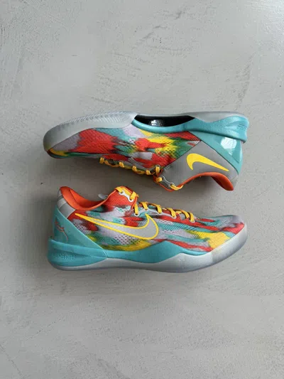 Pre-owned Kobe Mentality X Nike Kobe 8 Protro Venice Beach Size 9.5 Shoes In Blue
