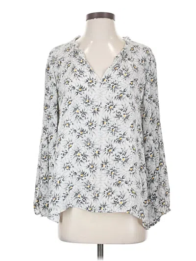 Pre-owned Kobi Halperin 3/4 Sleeve Blouse In White