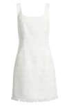 Kobi Halperin Amelia Tweed Dress In White