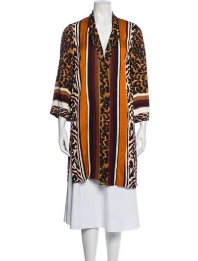 Pre-owned Kobi Halperin Animal Print Jacket In Multi