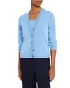 Kobi Halperin Anthia Sequin Button-down Sweater Cardigan In Light Blue