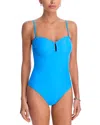 Kobi Halperin Becca One Piece Swimsuit In Cerulean
