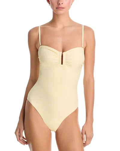 Kobi Halperin Becca One Piece Swimsuit In Gold