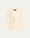 Kobi Halperin Bella Cuffed Single-button Jacket In Neutral