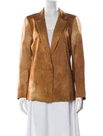 Pre-owned Kobi Halperin Blazer In Brown