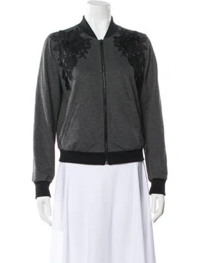 Pre-owned Kobi Halperin Bomber Jacket In Gray