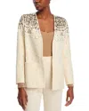 Kobi Halperin Brantley Beaded Wool Jacket In Ivory