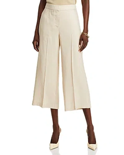 Kobi Halperin Women's Brent Linen-blend Crop Pants In Shell