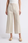 KOBI HALPERIN KOBI HALPERIN BRENT LINEN BLEND CROP PANTS