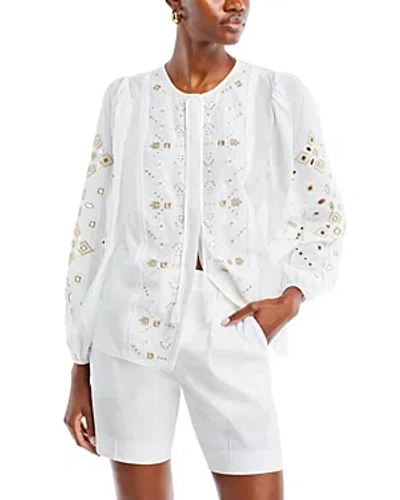 Kobi Halperin Bridgette Blouse In White