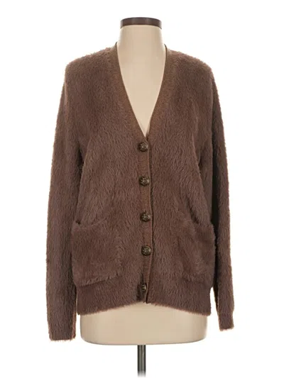 Kobi Halperin Cardigan Sweater In Brown