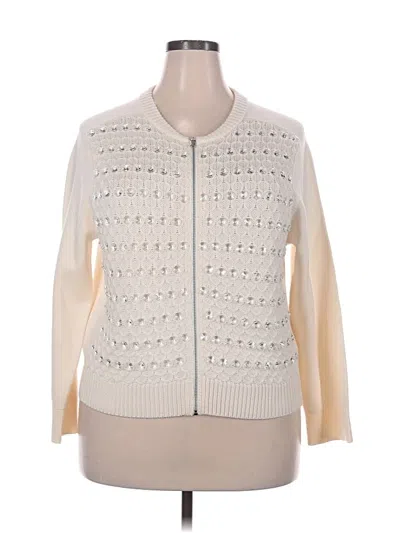 Kobi Halperin Cardigan Sweater In White