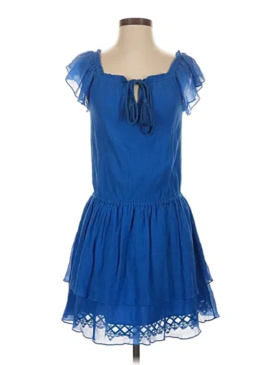 Pre-owned Kobi Halperin Casual Dress In Blue