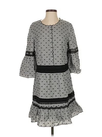 Pre-owned Kobi Halperin Casual Dress In Gray