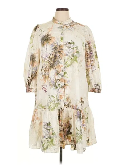 Pre-owned Kobi Halperin Casual Dress In White