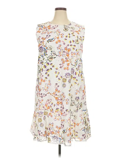 Pre-owned Kobi Halperin Casual Dress In White