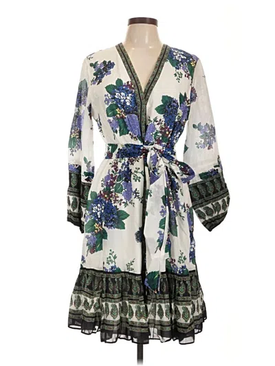 Pre-owned Kobi Halperin Casual Dress In White