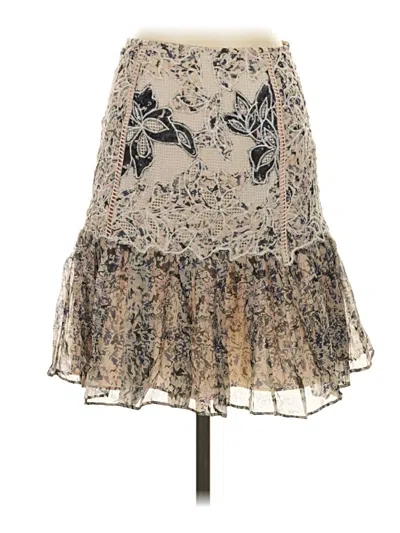 Pre-owned Kobi Halperin Casual Skirt In Ivory