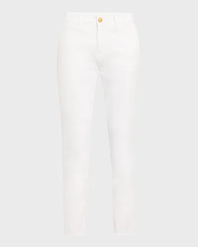 KOBI HALPERIN CATHY CROPPED SLIM STRETCH COTTON PANTS