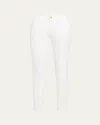 Kobi Halperin Cathy Cropped Slim Stretch Cotton Pants In White