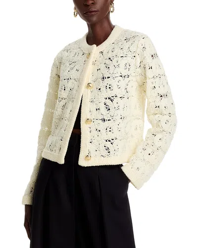 Kobi Halperin Cece Cardigan In Ivory