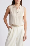 Kobi Halperin Celine Sleeveless Blouse In Antique