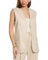 Kobi Halperin Women's Clairo Linen-blend Embroidered Vest In Pink