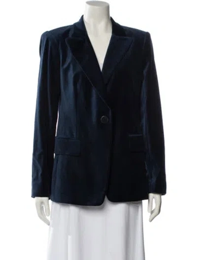 Pre-owned Kobi Halperin Clara Blazer W/ Tags In Blue