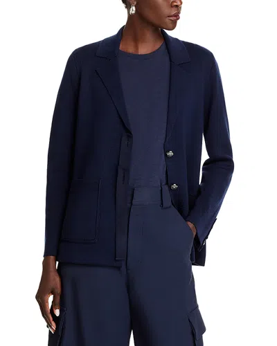 Kobi Halperin Clove Button Front Sweater In Navy