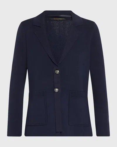 KOBI HALPERIN CLOVE TWO-BUTTON CARDIGAN SWEATER