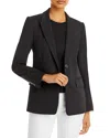 Kobi Halperin Collette Peak-lapel Single-button Jacket In Black