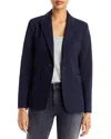 Kobi Halperin Single-button Pinstripe Blazer In Navy