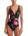 Kobi Halperin Cornelia One Piece Swimsuit In Black
