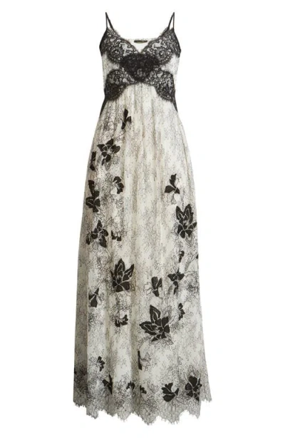 Kobi Halperin Cory Lace Sleeveless Maxi Dress In Multi