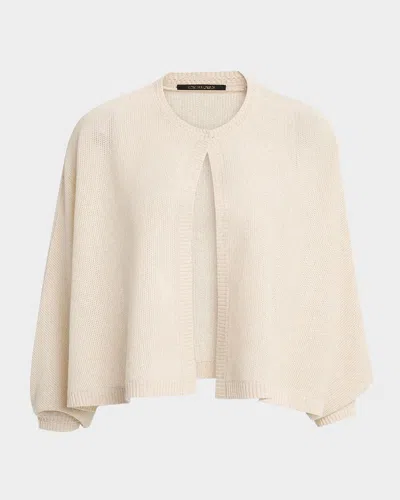Kobi Halperin Cove Dolman-sleeve Shimmer Mesh Sweater