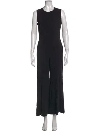 Pre-owned Kobi Halperin Crew Neck Jumpsuit In Black