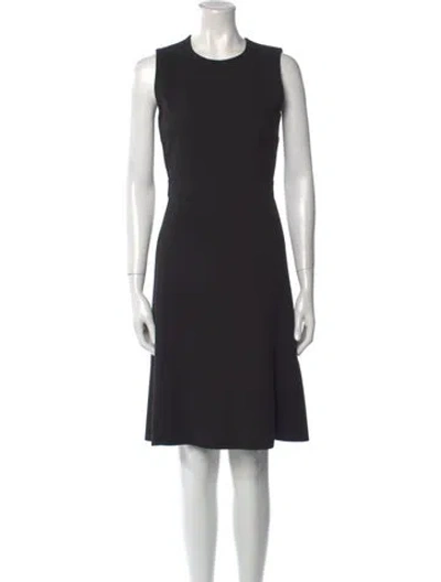 Pre-owned Kobi Halperin Crew Neck Knee-length Dress W/ Tags In Black
