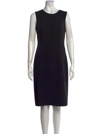 Pre-owned Kobi Halperin Crew Neck Knee-length Dress W/ Tags In Black