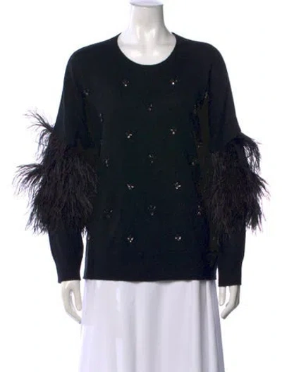 Pre-owned Kobi Halperin Crew Neck Sweater In Black