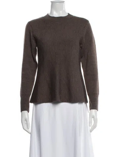 Pre-owned Kobi Halperin Crew Neck Sweater In Brown