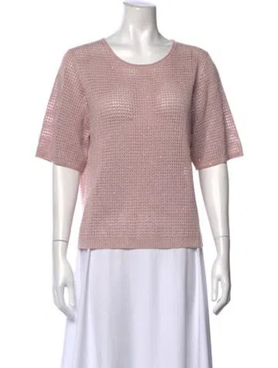 Pre-owned Kobi Halperin Crew Neck Sweater In Pink
