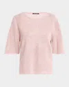 Kobi Halperin Crewneck Mesh-knit Sweater